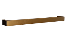 Load image into Gallery viewer, Single Square 600 Horizontal Slimline Towel Rails