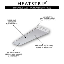 Load image into Gallery viewer, Outdoor Electric Radiant Heater 1800 watts specifications