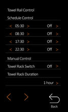 Load image into Gallery viewer, Towel Rail Timer (HWTS1 TR)