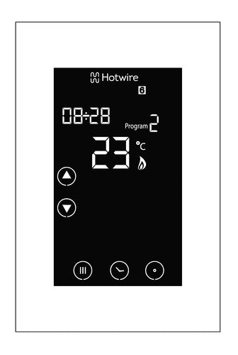 Hotwire Full Screen WiFi Thermostat