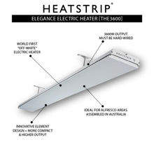 Load image into Gallery viewer, Out Door Radiant Heater. (White)
