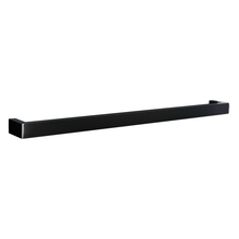 Load image into Gallery viewer, Single Square 800 Horizontal Slimline Towel Rails