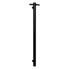 Load image into Gallery viewer, Single Round 900 Vertical Slimline Towel Rails